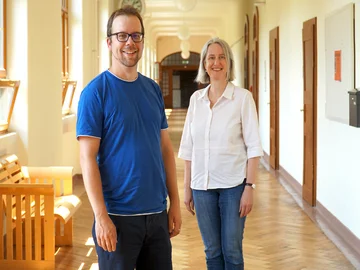 Prof. Dr. Johannes Hennies und Prof. Dr. Vera Heyl von der Pädagogischen Hochschule Heidelberg. Foto: Pädagogische Hochschule Heidelberg