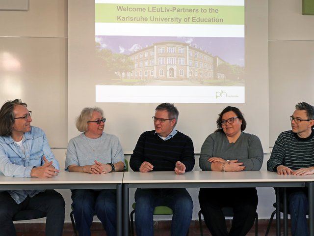 Forschungsprojekt LEuLiv gestartet: Fünf europäische Partnerhochschulen bündeln ihre Expertise. Foto: Pädagogische Hochschule Karlsruhe