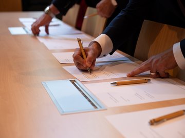 Gründungsveranstaltung „Verbund Lehrkräftebildung Baden-Württemberg“. Foto: Philipp Lin