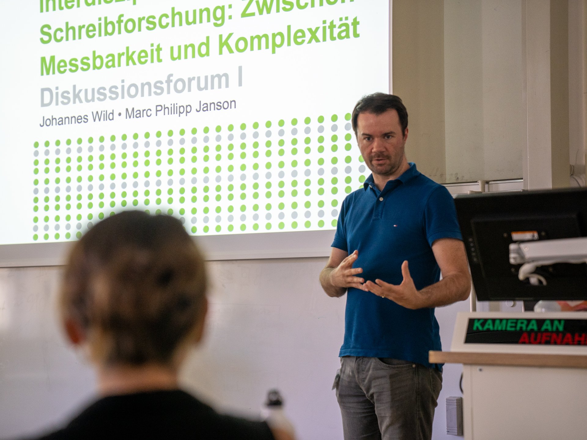 „Vernetzte Schreibdidaktik“ war Thema der dieS-Sommerschule 2026 an der Pädagogischen Hochschule Karlsruhe. Foto: PHKA/Ludwig Hahl © Die kostenfreie Verwendung des Fotos ist ausschließlich für journalistische Zwecke in Verbindung mit der Pressemitteilung sowie unter Angabe der Quelle gestattet. 