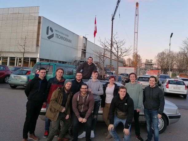 ein Gruppenbild der Fachschaft Physik